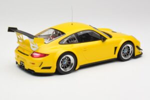 Porsche 911 997 GT3 R Street Racing Geel Minichamps 1:18 151108902 Metaal — afbeelding 2 van 6