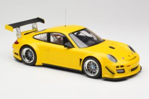 Porsche 911 997 GT3 R Street Racing Geel Minichamps 1:18 151108902 Metaal — afbeelding 4 van 6
