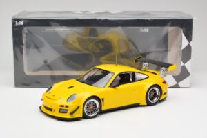 Porsche 911 997 GT3 R Street Racing Geel Minichamps 1:18 151108902 Metaal — afbeelding 6 van 6