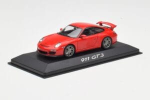 Porsche 911 997 GT3 Rood Minichamps 1:43 WAP02001619 Metaal — afbeelding 2 van 4