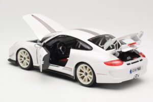 Porsche 911 997 GT3 RS 4.0 Wit Bburago 1:18 18-11036 Metaal — afbeelding 5 van 8