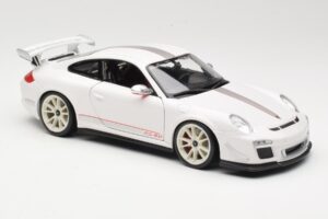 Porsche 911 997 GT3 RS 4.0 Wit Bburago 1:18 18-11036 Metaal — afbeelding 6 van 8