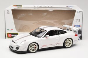 Porsche 911 997 GT3 RS 4.0 Wit Bburago 1:18 18-11036 Metaal — afbeelding 8 van 8