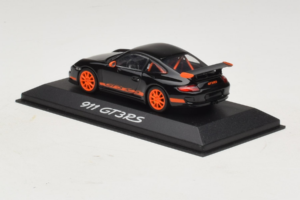 Porsche 911 997 GT3 RS Zwart Oranje Minichamps 1:43 WAP02012817 Metaal — afbeelding 3 van 4