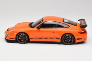 Porsche 911 997 GT3 RS Oranje Minichamps 1:18 155062122 Metaal — afbeelding 3 van 6