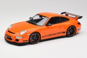 Porsche 911 997 GT3 RS Oranje Minichamps 1:18 155062122 Metaal
