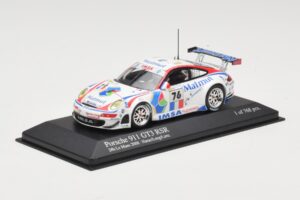Porsche 911 997 GT3 RSR #76 IMSA Performance Matmut R. Narac / R. Lietz / P. Long 24 Hours of Le Mans 2008 Minichamps 1:43 40 — afbeelding 2 van 4