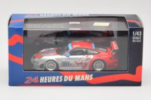 Porsche 911 997 GT3 RSR #80 Flying Lizard J. Van Overbeek / J. Bergmeister / S. Neiman 24 Hours of Le Mans 2008 Minichamps 1: — afbeelding 4 van 4
