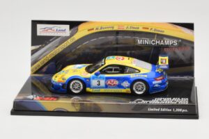 Porsche 911 997 GT3 RSR #3 24 Hours Nurburgring 2008 Minichamps 1:43 437087803 Metaal