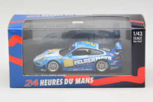 Porsche 911 GT3 RSR #70 H. Felbermayr / H. Felbermayr Jr. Felbermayr-Proton 24 Hours of Le Mans 2009 Minichamps 1:43 40009697 — afbeelding 4 van 4