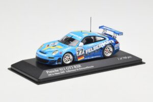 Porsche 911 997 GT3 RSR #77 Felbermayr-Proton Davidson / Henzler 24 Hours of Le Mans 2008 Minichamps 1:43 400087877 Metaal — afbeelding 2 van 4