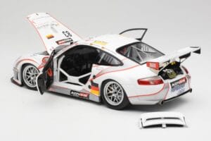 Porsche 911 997 GT3 RSR #83 Team Seikel L. Nielsen / M. Ehret / D. Farnbacher 24 Hours of Le Mans 2006 Minichamps 1:18 100066 — afbeelding 5 van 8
