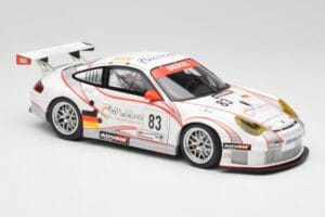 Porsche 911 997 GT3 RSR #83 Team Seikel L. Nielsen / M. Ehret / D. Farnbacher 24 Hours of Le Mans 2006 Minichamps 1:18 100066 — afbeelding 6 van 8