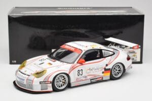 Porsche 911 997 GT3 RSR #83 Team Seikel L. Nielsen / M. Ehret / D. Farnbacher 24 Hours of Le Mans 2006 Minichamps 1:18 100066 — afbeelding 8 van 8