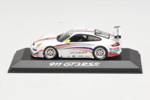 Porsche 911 997 GT3 RSR Wit Met Blauwe en Oranje Strepen 2007 Minichamps 1:43 WAP02000618 Metaal