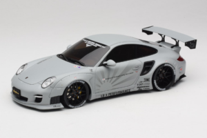 Porsche 911 997 Liberty Walk Grijs GT Spirit 1:18 GT126 Hars