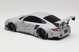 Porsche 911 997 Liberty Walk Grijs GT Spirit 1:18 GT126 Hars — afbeelding 5 van 6