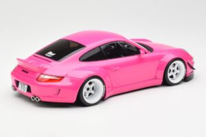Porsche 911 997 RWB Roze IXO 1:18 18CMC167 Metaal — afbeelding 2 van 5