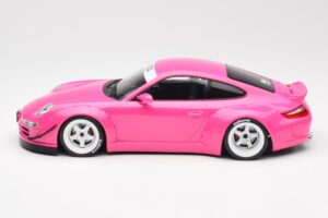 Porsche 911 997 RWB Roze IXO 1:18 18CMC167 Metaal — afbeelding 3 van 5