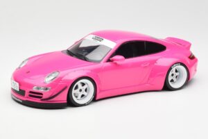 Porsche 911 997 RWB Roze IXO 1:18 18CMC167 Metaal
