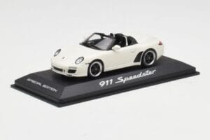 Porsche 911 997 Speedster Wit Minichamps 1:43 WAP0200290B Metaal — afbeelding 2 van 4