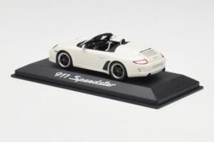 Porsche 911 997 Speedster Wit Minichamps 1:43 WAP0200290B Metaal — afbeelding 3 van 4