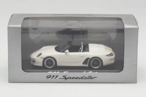 Porsche 911 997 Speedster Wit Minichamps 1:43 WAP0200290B Metaal — afbeelding 4 van 4