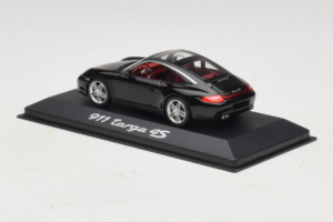 Porsche 911 997 Targa 4S Zwart Minichamps 1:43 WAP02002518 Metaal — afbeelding 3 van 4