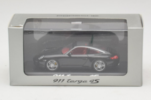 Porsche 911 997 Targa 4S Zwart Minichamps 1:43 WAP02002518 Metaal — afbeelding 4 van 4