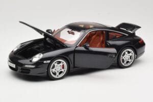 Porsche 911 997 Targa Zwart Norev 1:18 187506 Metaal — afbeelding 2 van 8