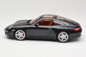 Porsche 911 997 Targa Zwart Norev 1:18 187506 Metaal — afbeelding 4 van 8