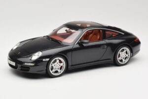 Porsche 911 997 Targa Zwart Norev 1:18 187506 Metaal