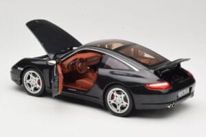 Porsche 911 997 Targa Zwart Norev 1:18 187506 Metaal — afbeelding 5 van 8