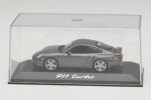 Porsche 911 997 Turbo Grey Metallic Minichamps 1:43 WAP02013016 Metaal — afbeelding 4 van 5