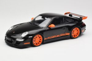 Porsche 911 997.1 GT3 RS Zwart Minichamps 1:18 155062121 Metaal