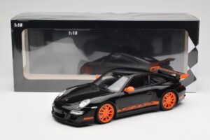 Porsche 911 997.1 GT3 RS Zwart Minichamps 1:18 155062121 Metaal — afbeelding 6 van 6