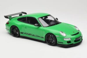 Porsche 911 997.1 GT3 RS Groen Minichamps 1:18 155062124 Metaal — afbeelding 4 van 6