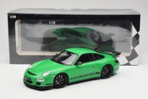 Porsche 911 997.1 GT3 RS Groen Minichamps 1:18 155062124 Metaal — afbeelding 6 van 6
