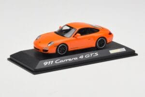 Porsche 911 997.2 Carrera 4 GTS Oranje Minichamps 1:43 WAP0201140C Metaal — afbeelding 2 van 4