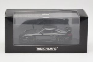 Porsche 911 997.2 GT2 RS Zwart met Zwarte Velgen Minichamps 1:43 400069404 Metaal — afbeelding 4 van 4