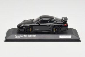 Porsche 911 997.2 GT2 RS Zwart met Zwarte Velgen Minichamps 1:43 400069404 Metaal