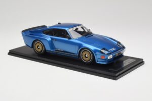 Porsche 911 930 Almeras Biturbo 3.3 Blauw Kess 1:18 KE18005A Hars — afbeelding 5 van 6