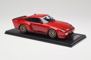 Porsche 911 930 Almeras Biturbo 3.3 Rood Kess 1:18 KE18005C Hars — afbeelding 4 van 6