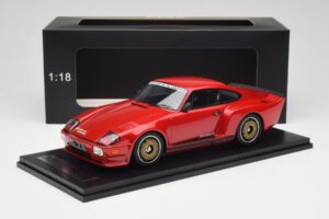 Porsche 911 930 Almeras Biturbo 3.3 Rood Kess 1:18 KE18005C Hars — afbeelding 6 van 6