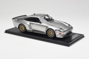 Porsche 911 930 Almeras Biturbo 3.3 Zilver Kess 1:18 KE18005B Hars — afbeelding 4 van 6