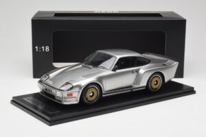 Porsche 911 930 Almeras Biturbo 3.3 Zilver Kess 1:18 KE18005B Hars — afbeelding 6 van 6