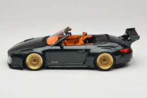 Porsche 911 992 Cabriolet Old & New Tokyo Auto Salon GT Spirit 1:18 GT548 Hars — afbeelding 3 van 6