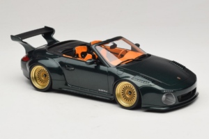 Porsche 911 992 Cabriolet Old & New Tokyo Auto Salon GT Spirit 1:18 GT548 Hars — afbeelding 4 van 6
