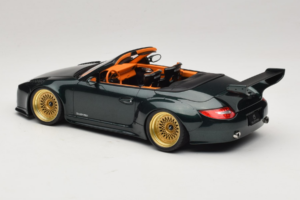 Porsche 911 992 Cabriolet Old & New Tokyo Auto Salon GT Spirit 1:18 GT548 Hars — afbeelding 5 van 6