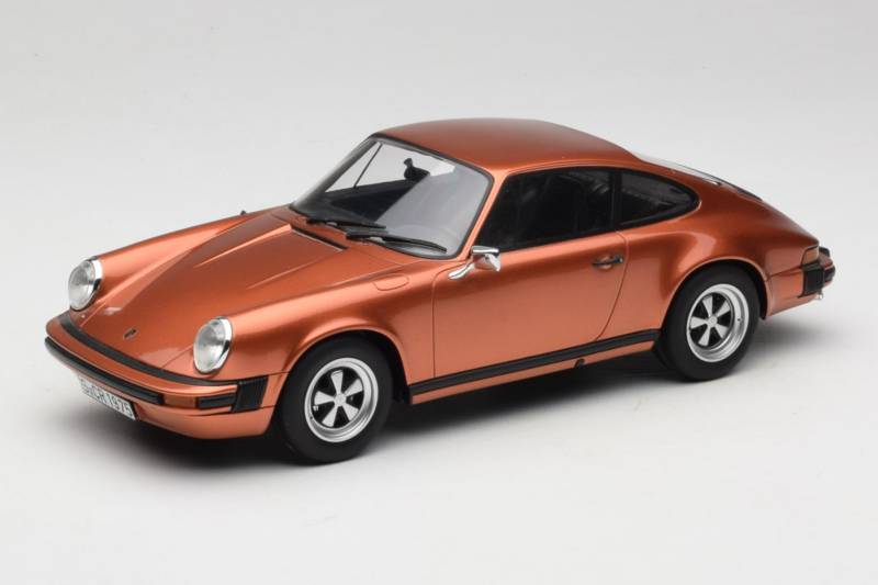 Porsche 911 G-Series Carrera 2.7 Roestrood Oranje GT Spirit 1:18 GT011CS Hars